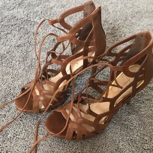 Jessica Simpson Racine lace up Gladiator heel